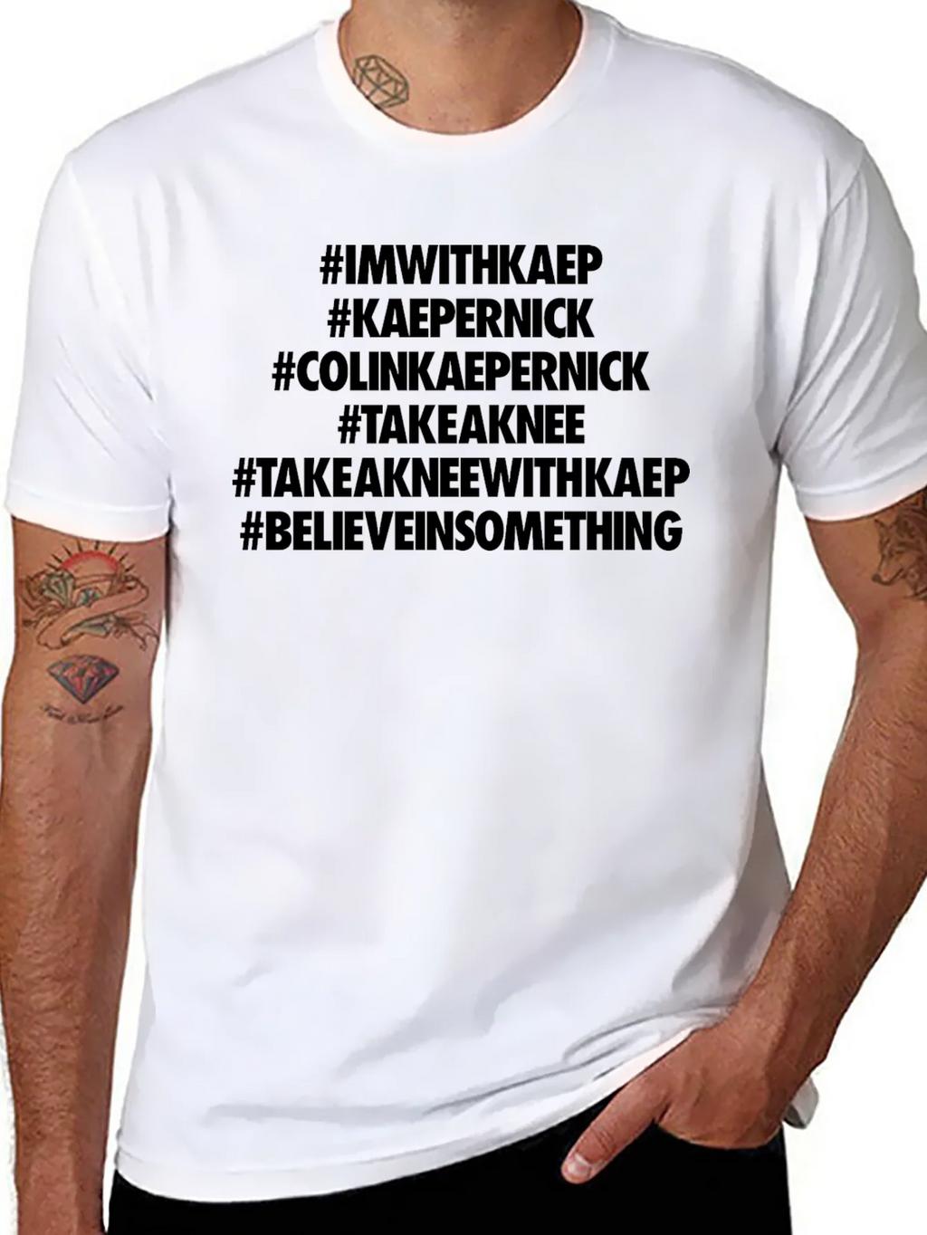 ImWithKaepernick Graphic T-Shirt product image 7