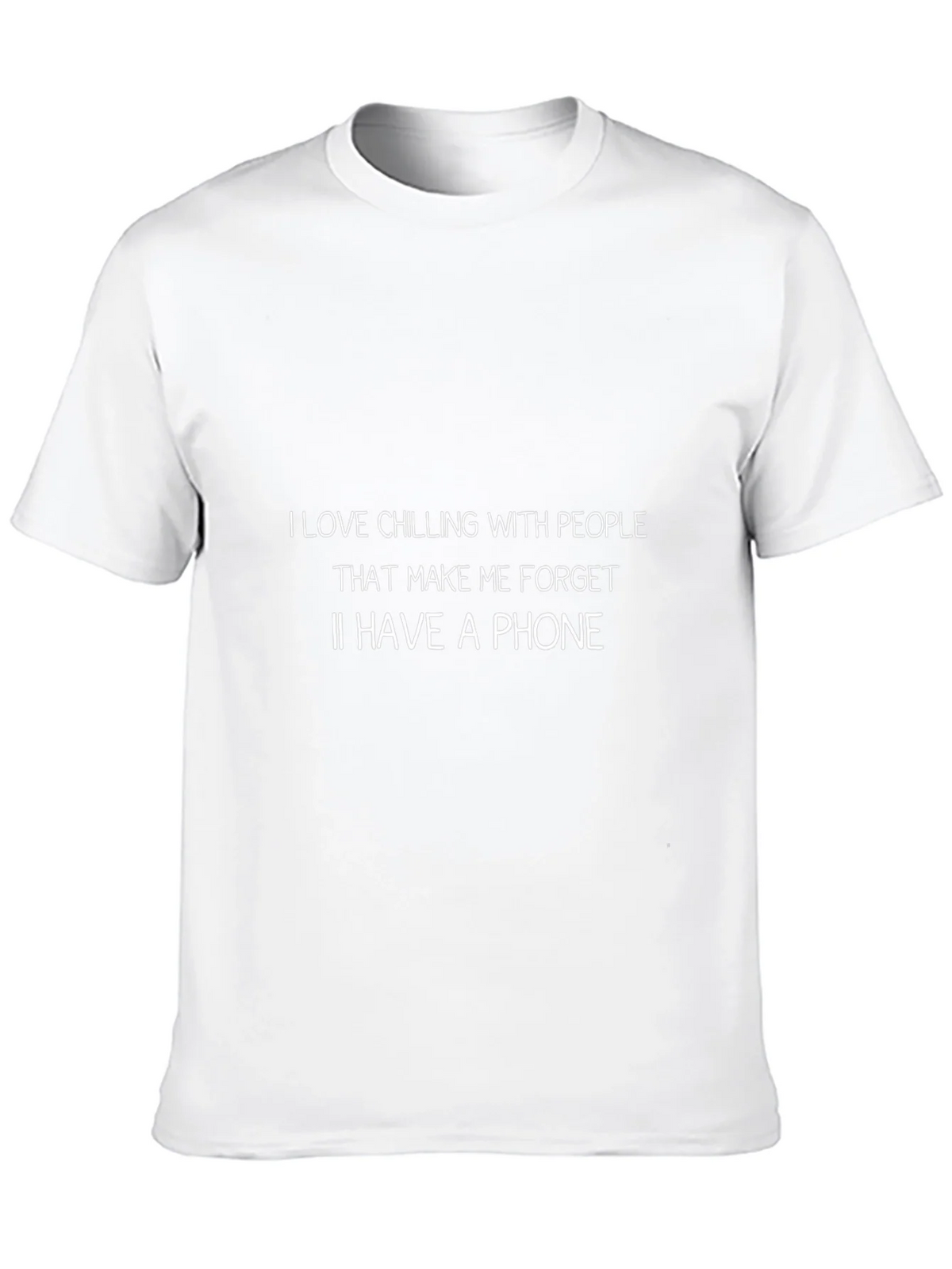 Chill Vibes T-Shirt: Forget Your Phone! product image 8