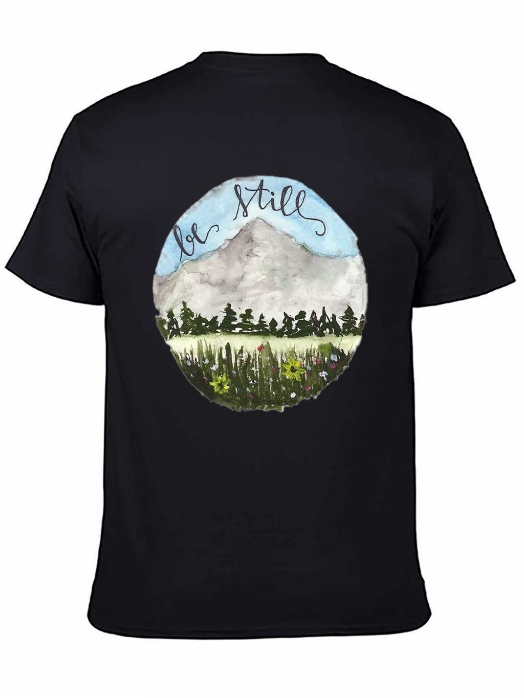 Be Still Mountain Graphic Tee product image 4