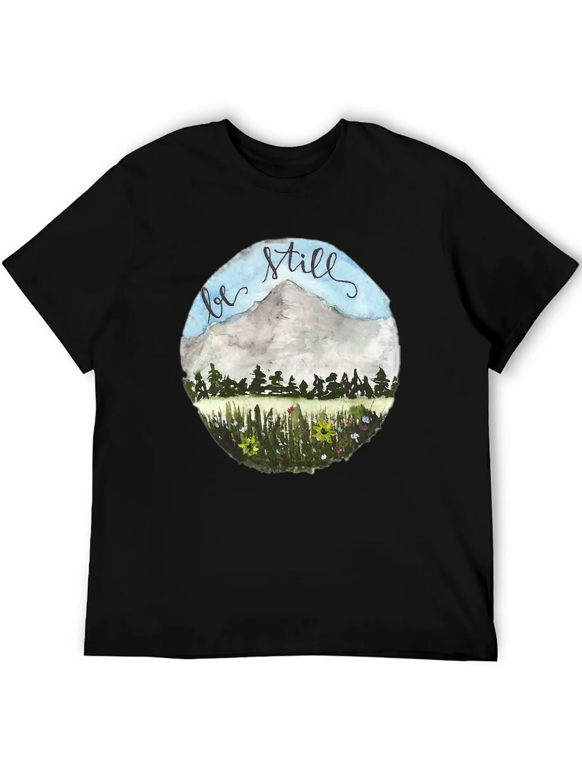 Be Still Mountain Graphic Tee product image 5