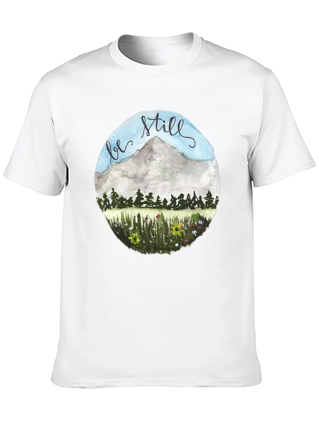 Be Still Mountain Graphic Tee product image 9