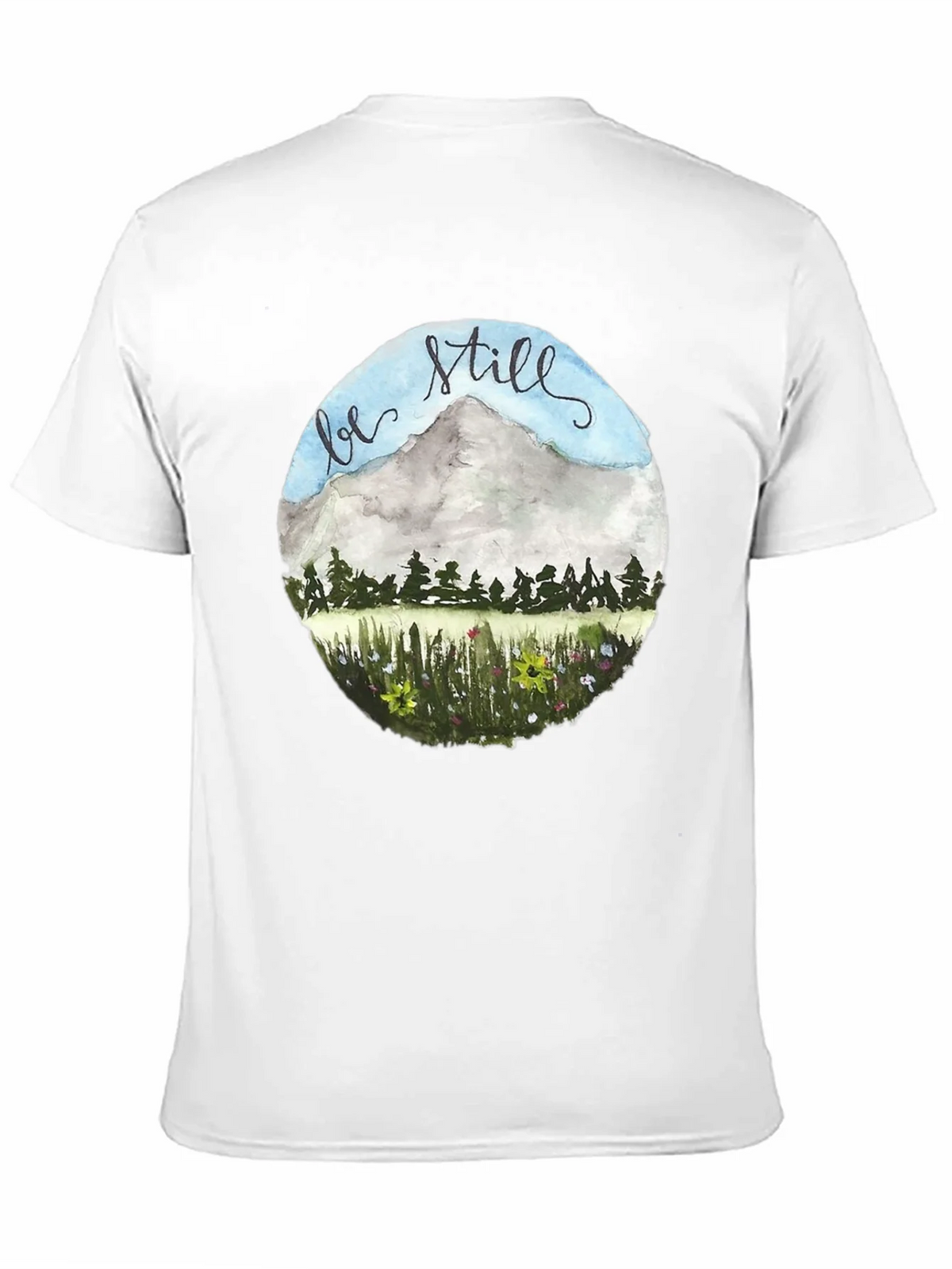 Be Still Mountain Graphic Tee product image 10