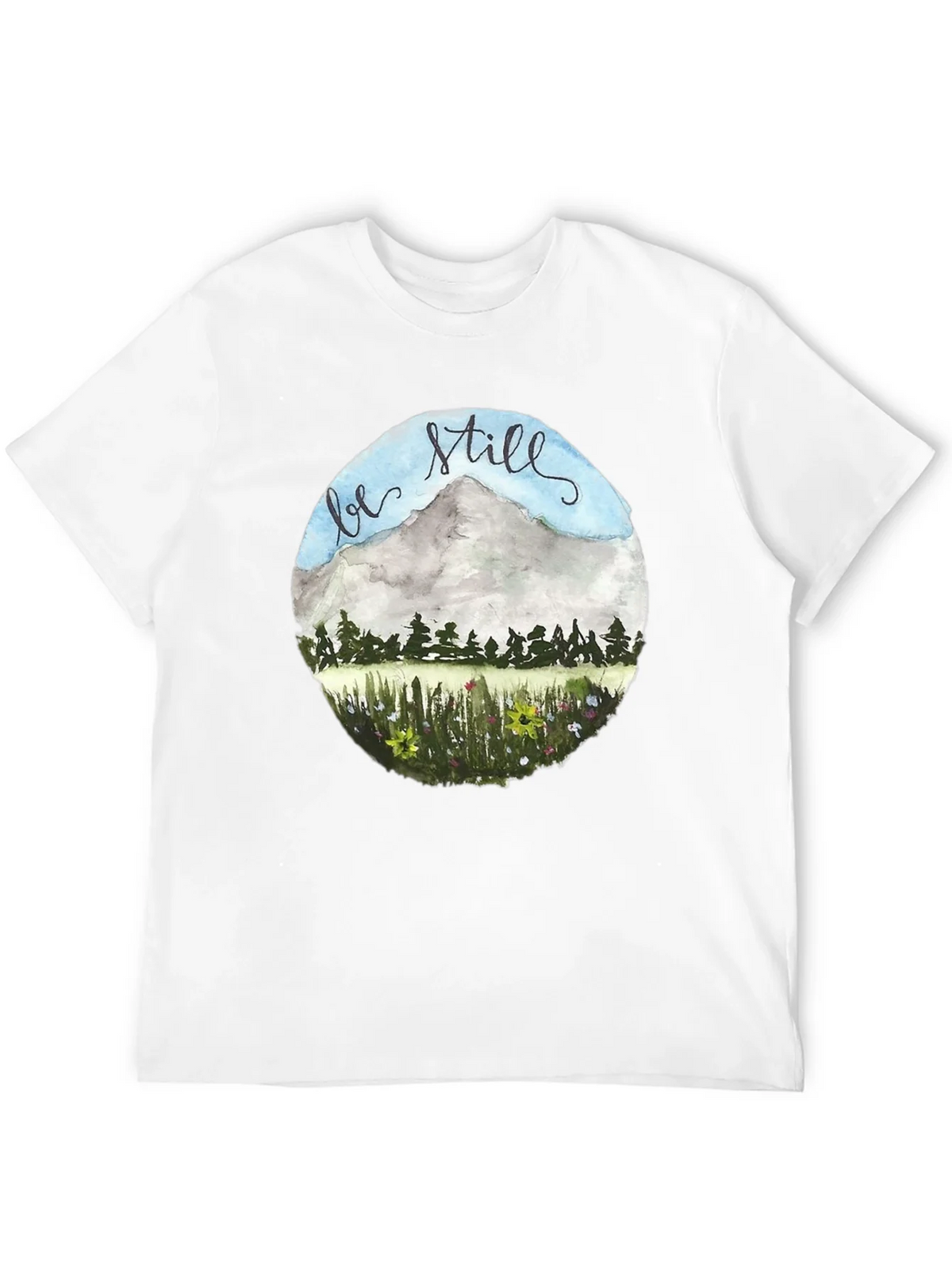 Be Still Mountain Graphic Tee product image 11