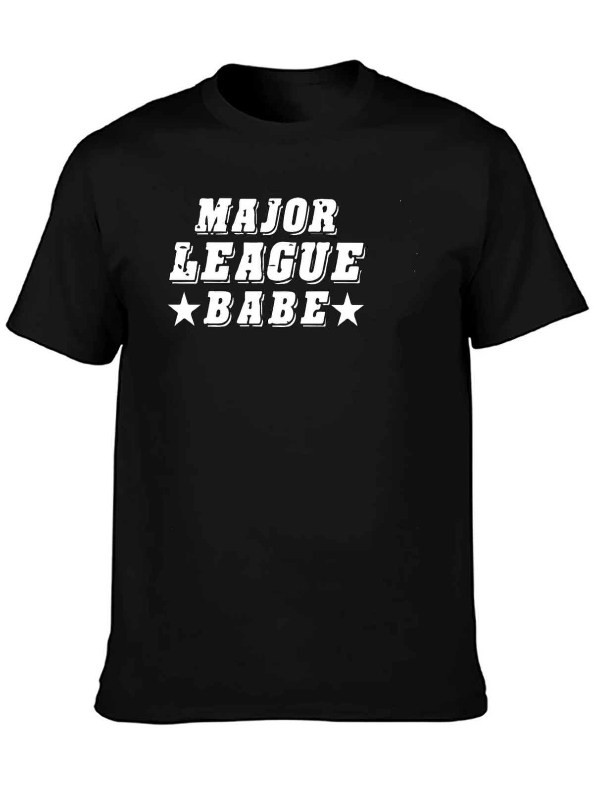 Major League Babe Graphic Tee - Black Cotton Blend Shirt product image 3