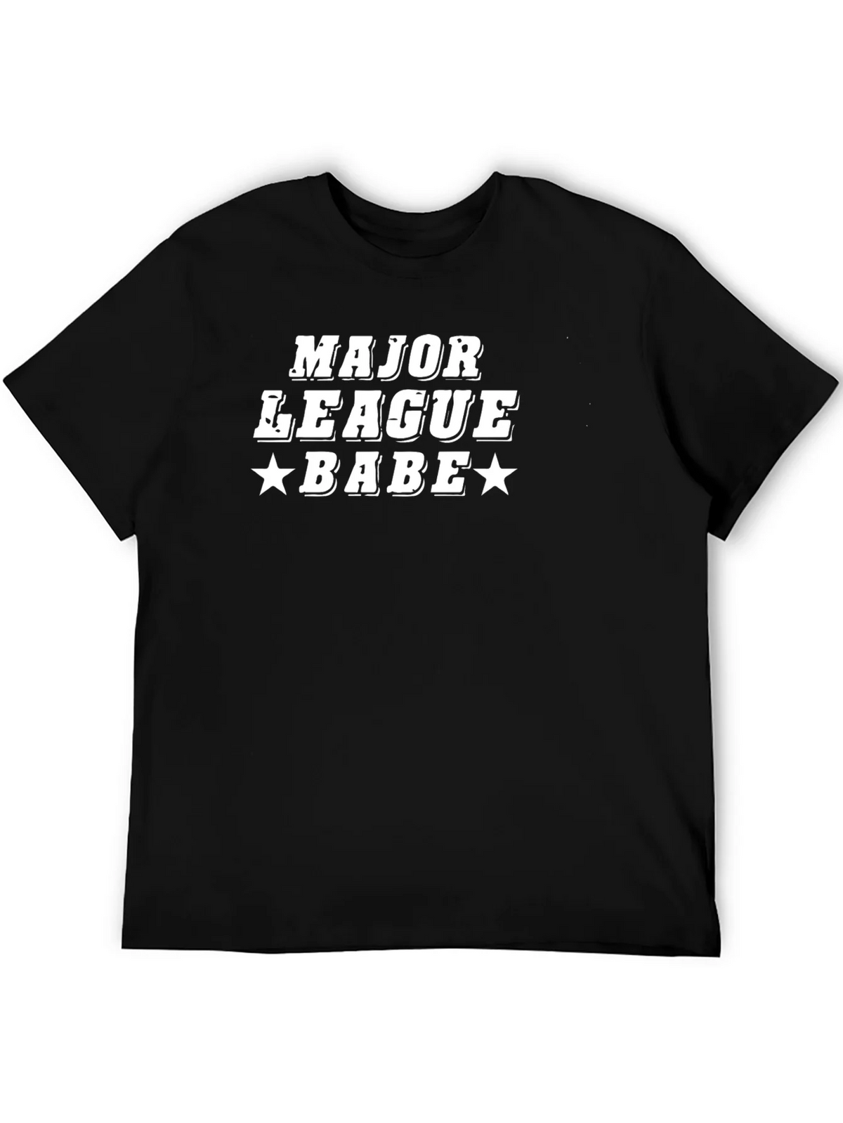 Major League Babe Graphic Tee - Black Cotton Blend Shirt product image 5