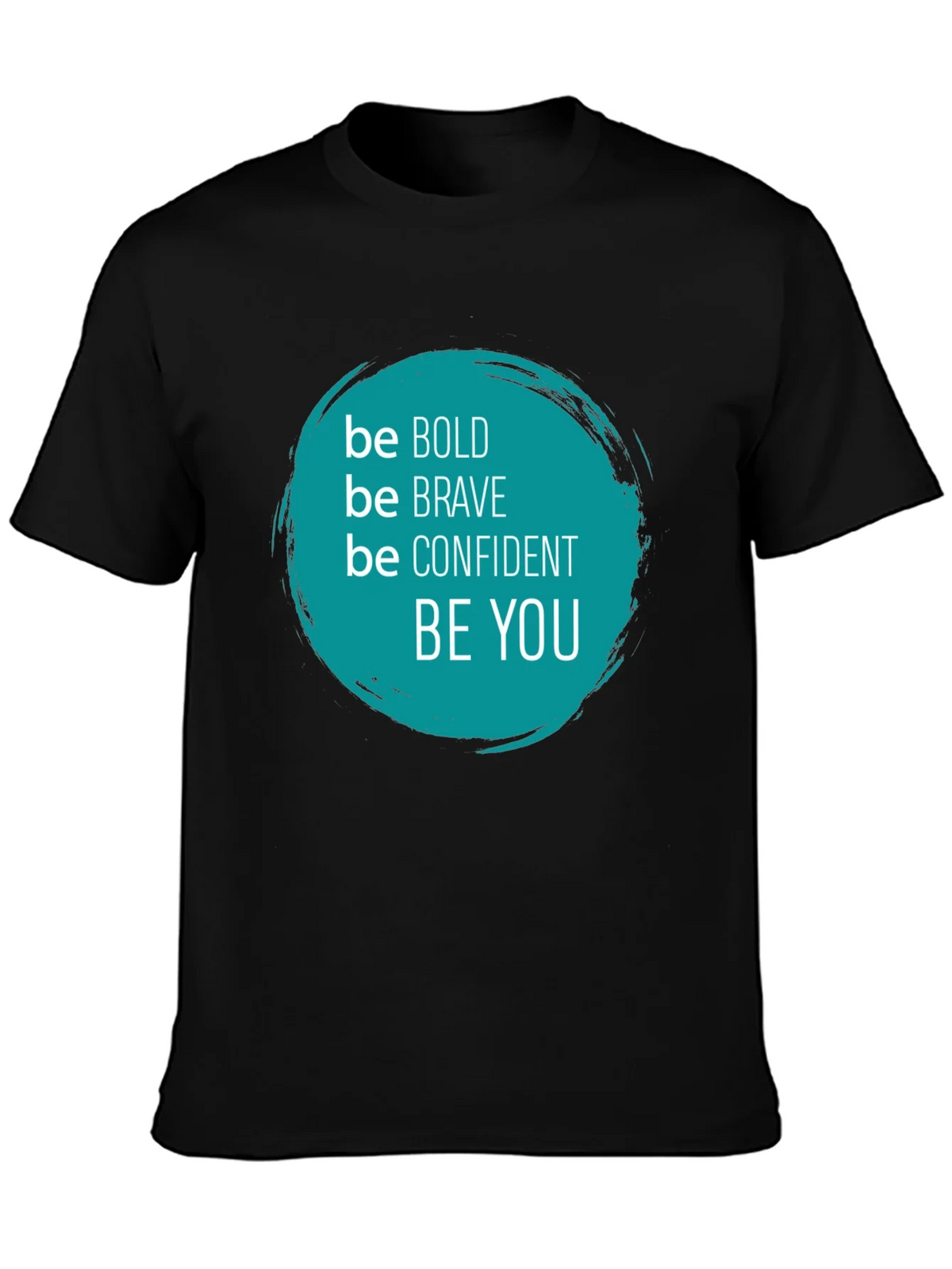 Be Bold Graphic Tee - Inspirational Black T-Shirt product image 3