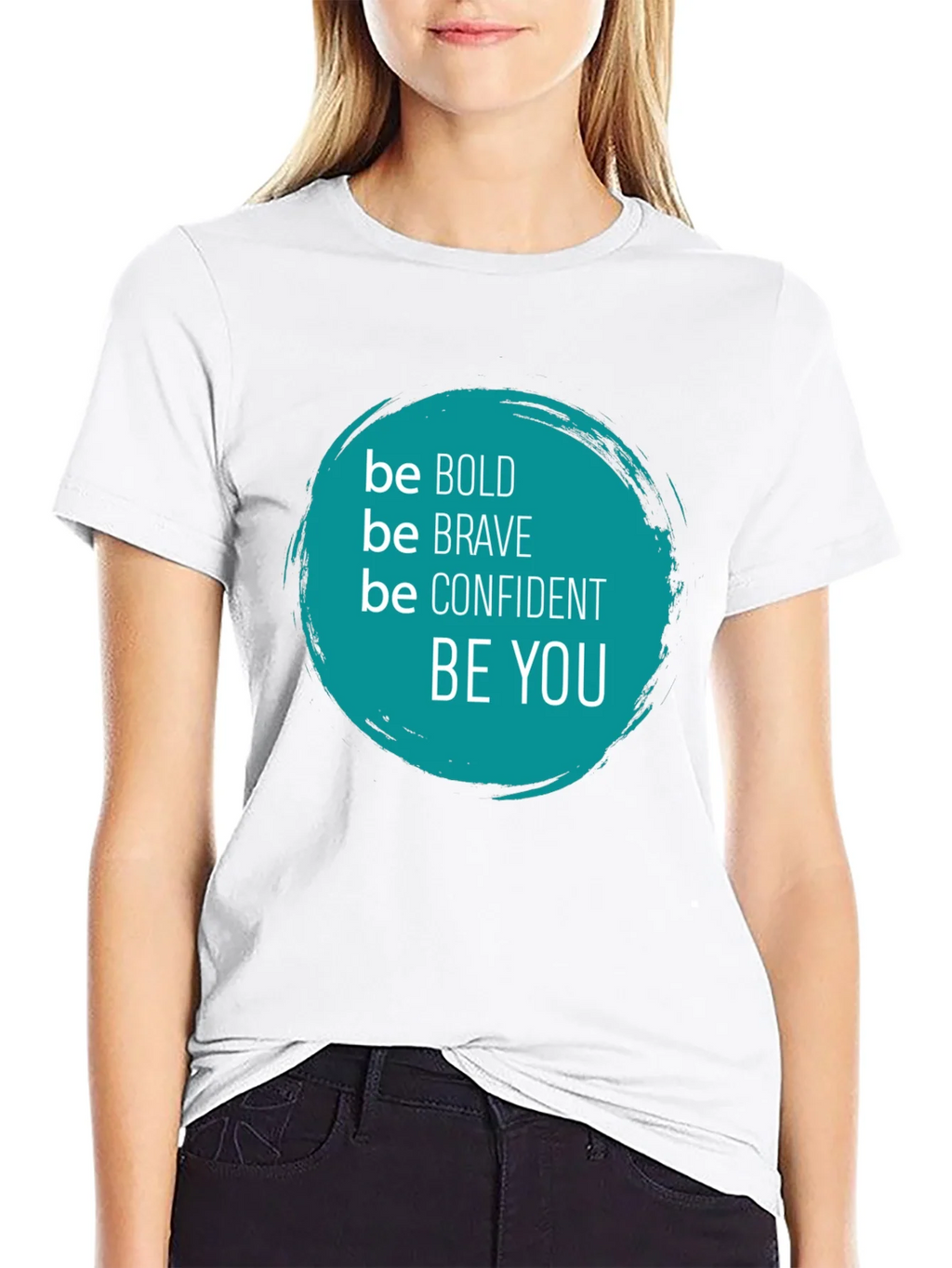 Be Bold Graphic Tee - Inspirational Black T-Shirt product image 6