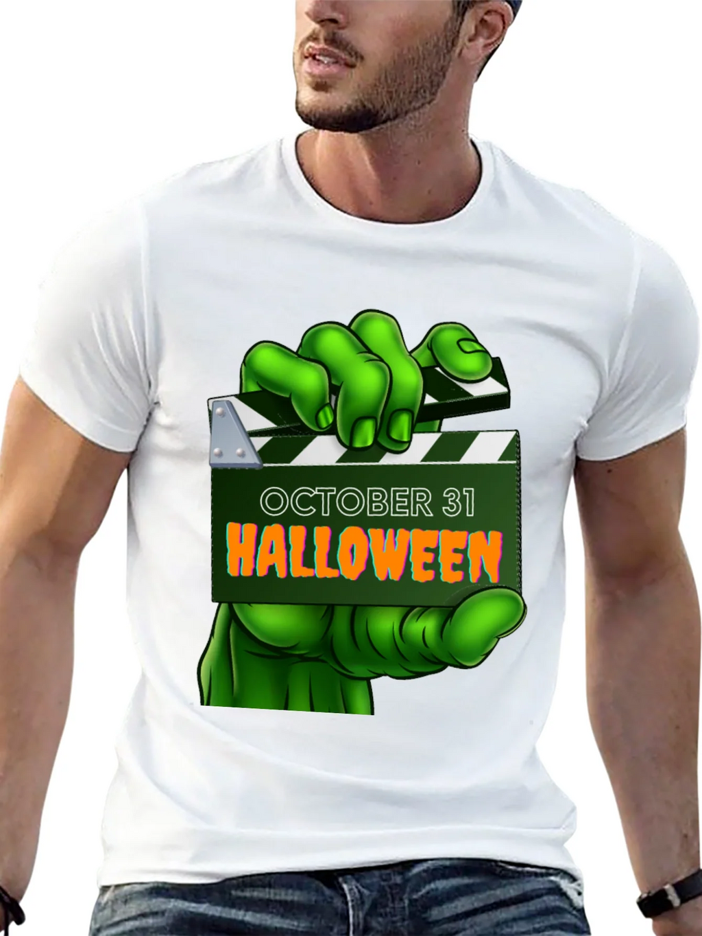 Halloween Movie Clapboard T-Shirt product image 11