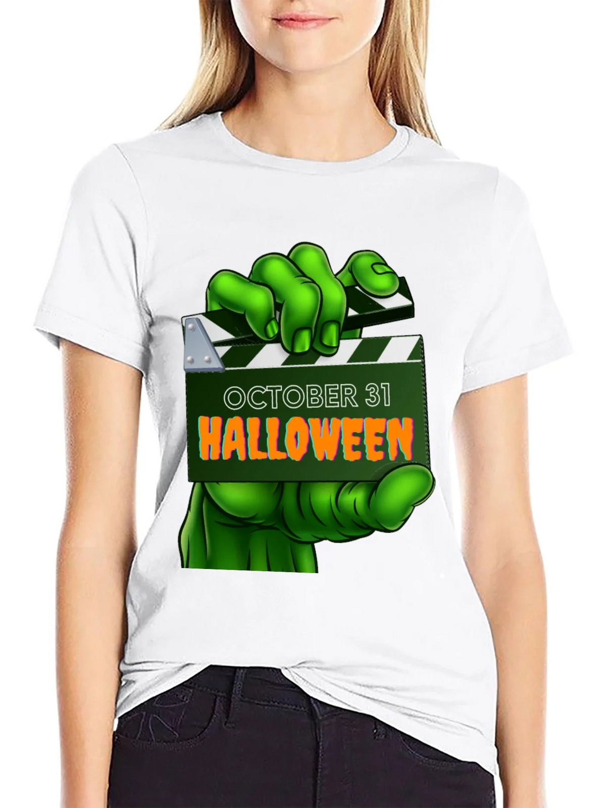 Halloween Movie Clapboard T-Shirt product image 7