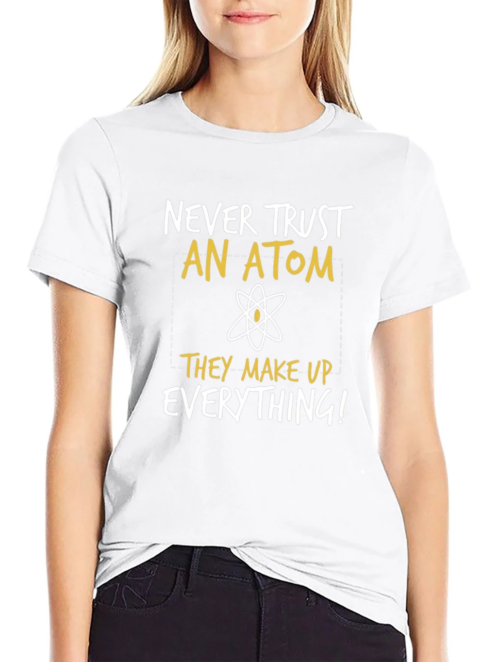 Funny Science T-Shirt: Never Trust An Atom product image 8