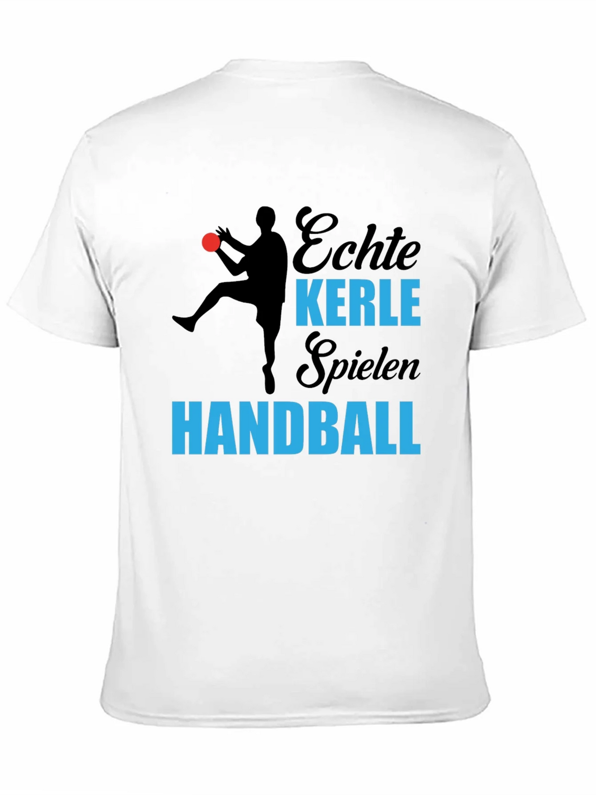 Echte Kerle Handball T-Shirt - Black product image 10