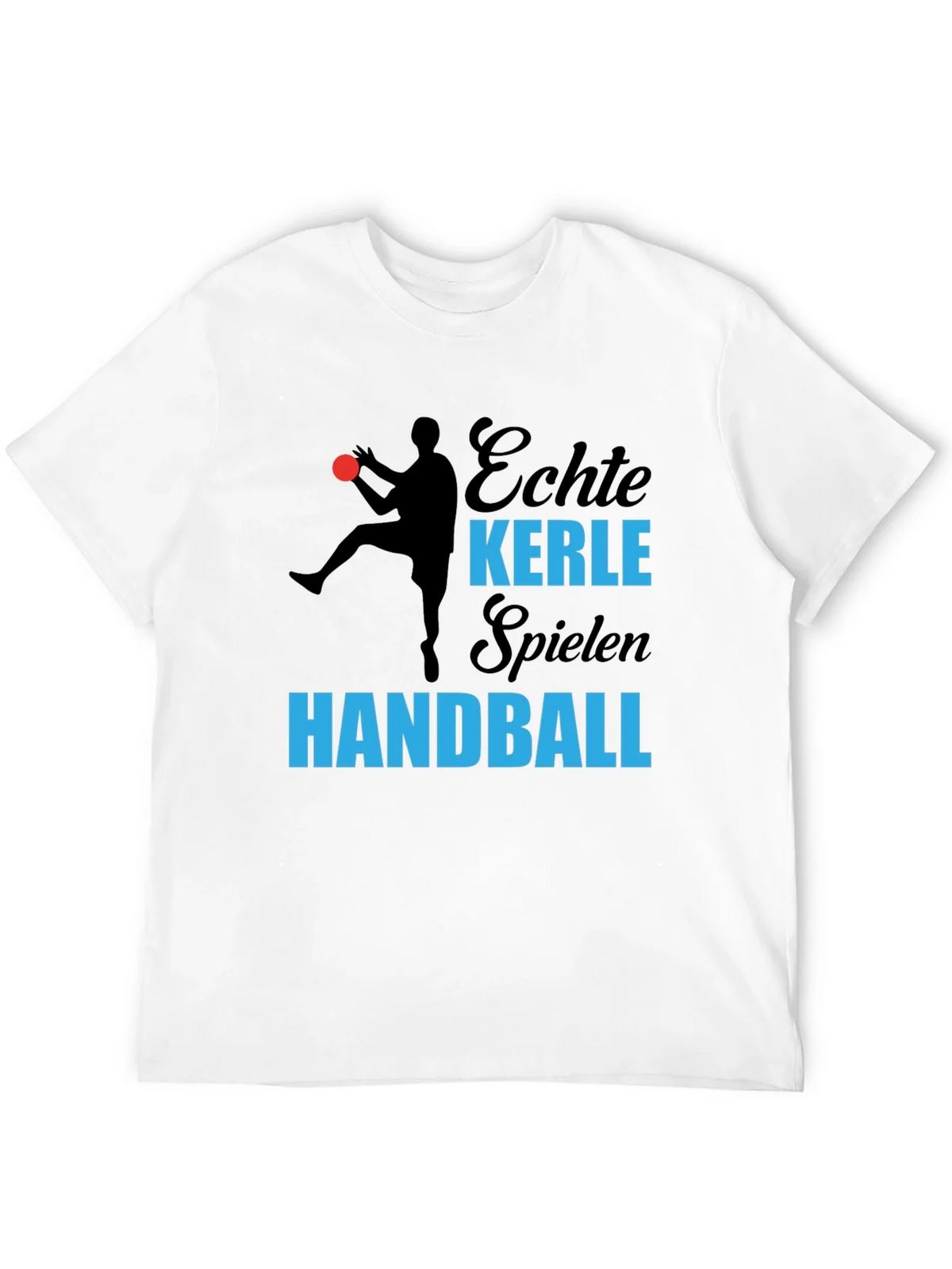 Echte Kerle Handball T-Shirt - Black product image 11