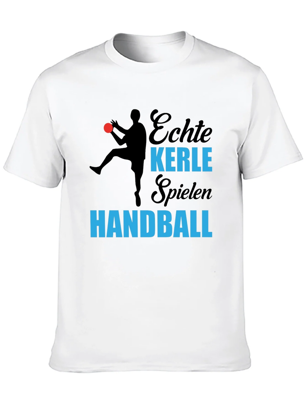 Echte Kerle Handball T-Shirt - Black product image 9