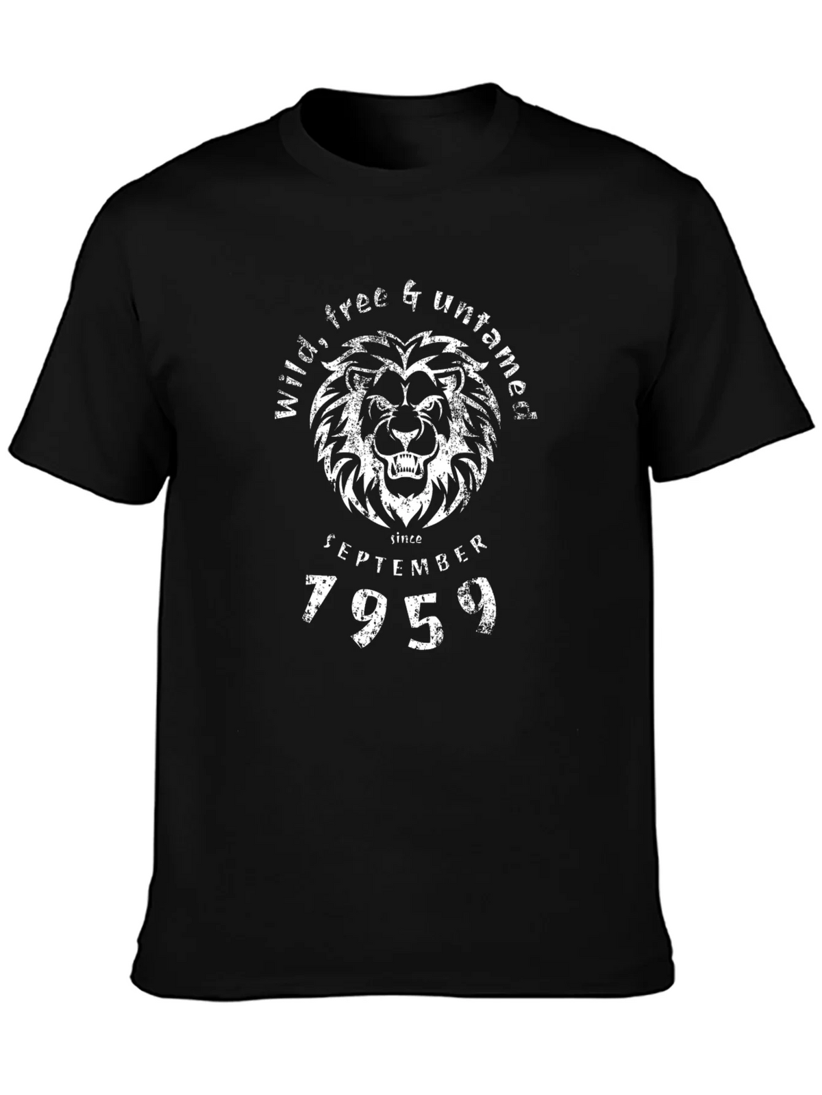 Wild Free & Untamed Since September 1959 T-Shirt product image 3