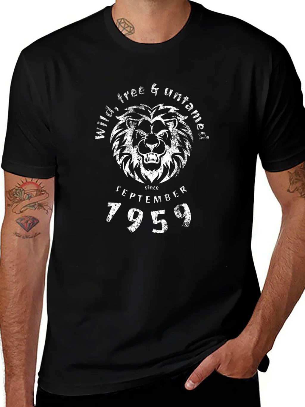 Wild Free & Untamed Since September 1959 T-Shirt product image 1