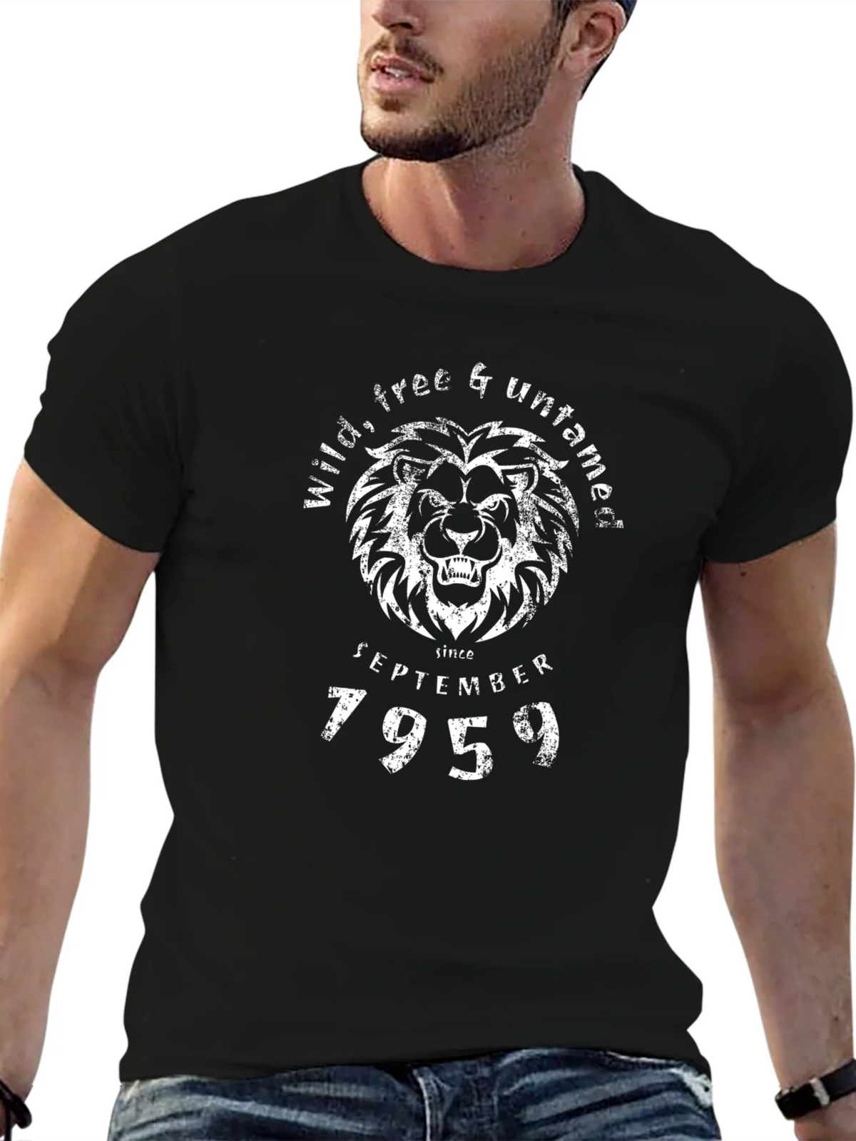 Wild Free & Untamed Since September 1959 T-Shirt product image 6