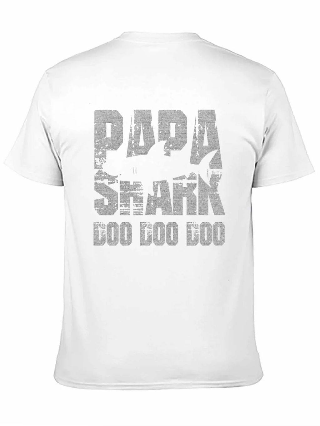 Papa Shark Doo Black Graphic T-Shirt product image 10