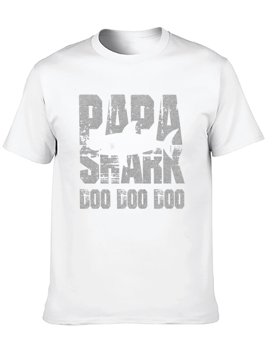 Papa Shark Doo Black Graphic T-Shirt product image 9