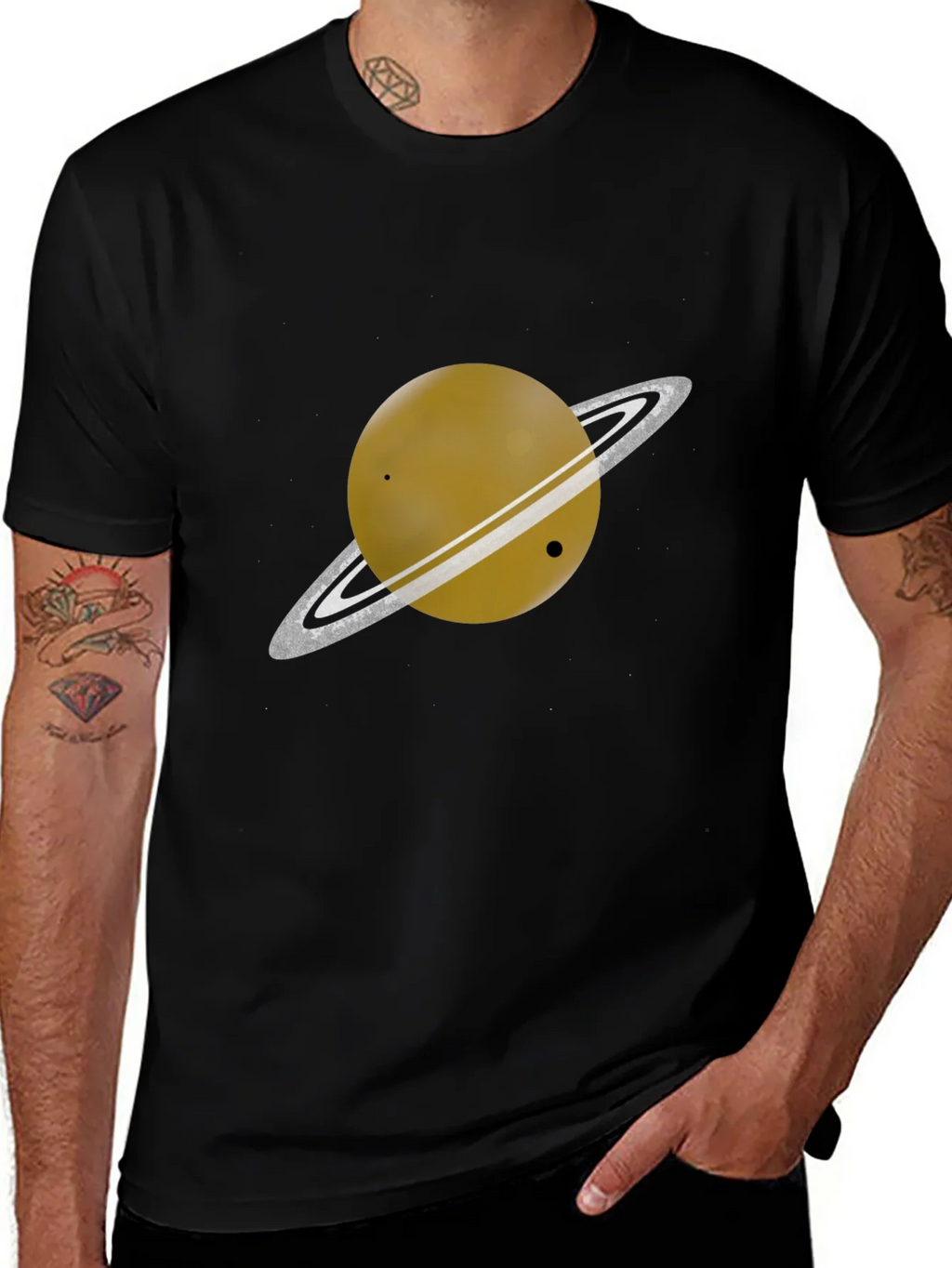 Saturn Graphic T-Shirt - Space Lover Apparel product image 1