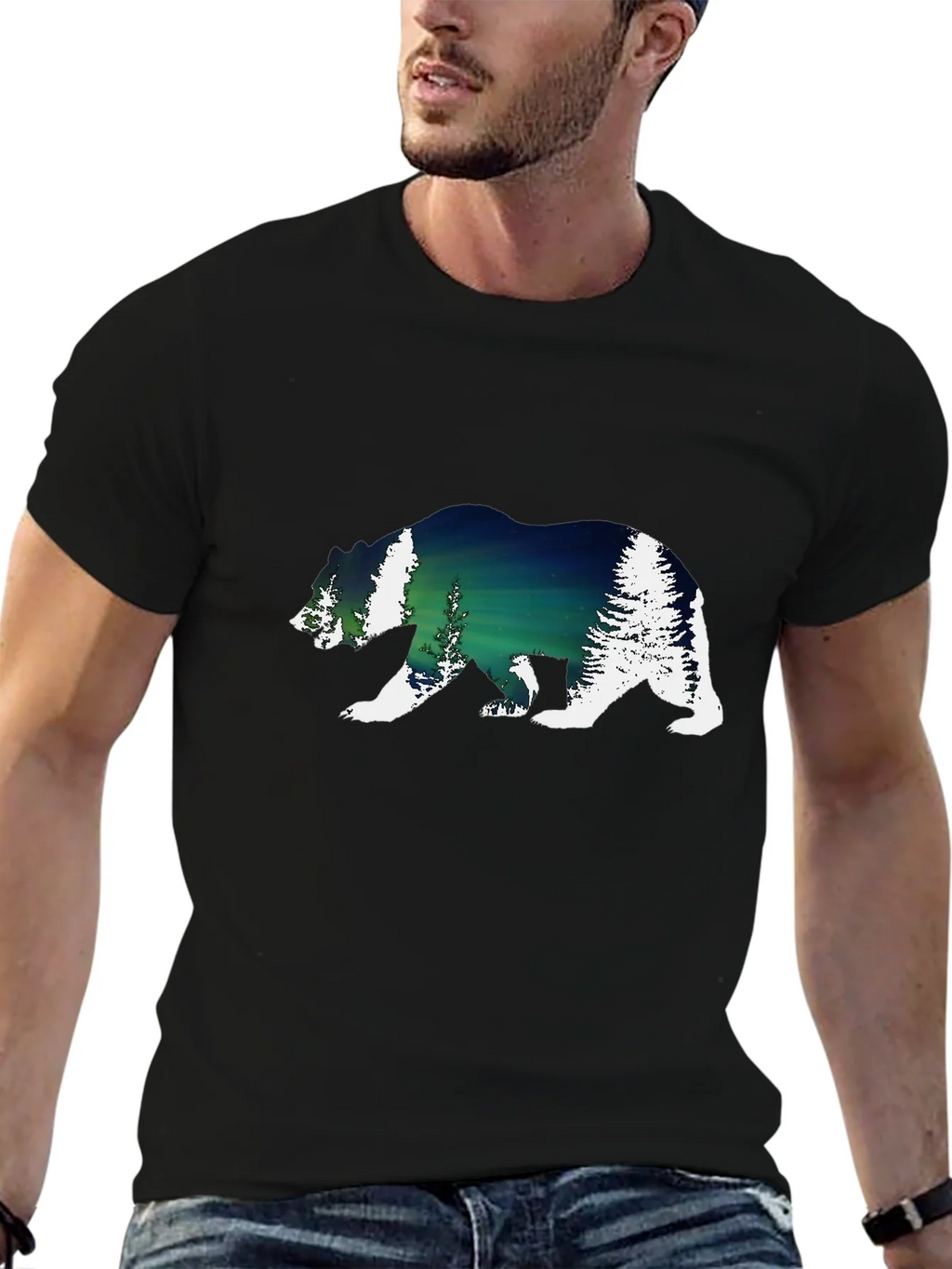 Black Bear Nature T-Shirt product image 5