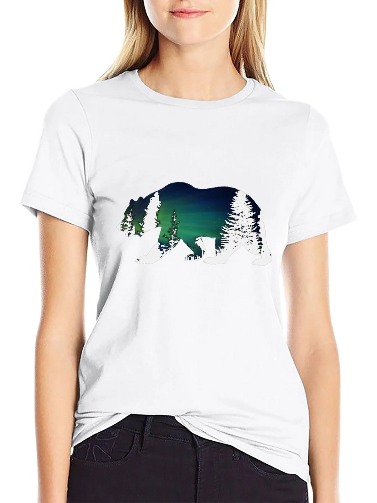 Black Bear Nature T-Shirt product image 7