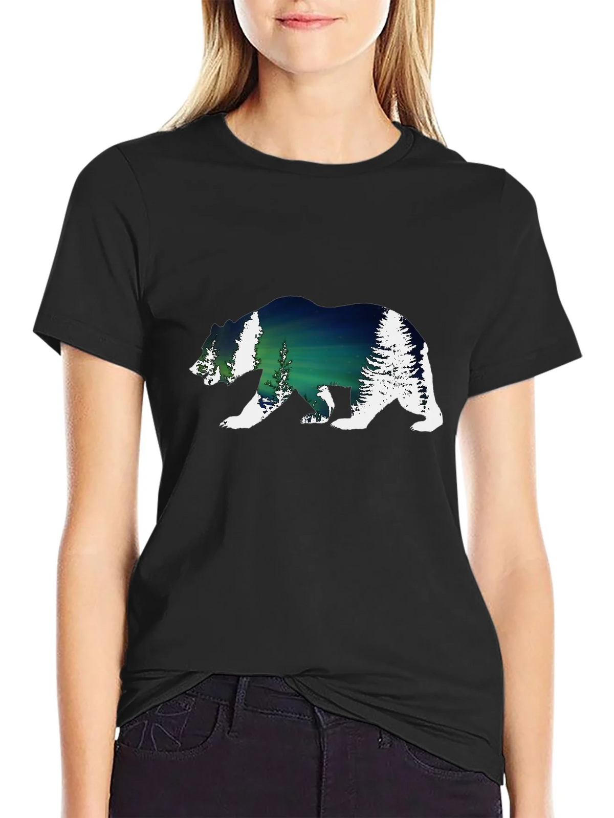 Black Bear Nature T-Shirt product image 2