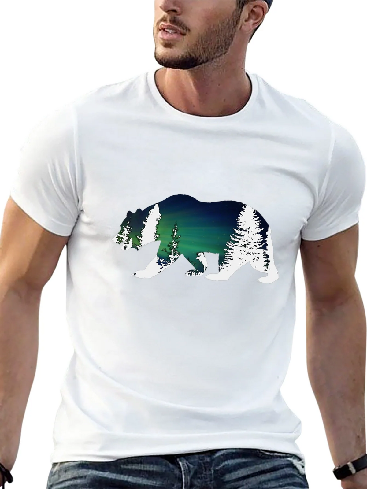 Black Bear Nature T-Shirt product image 11