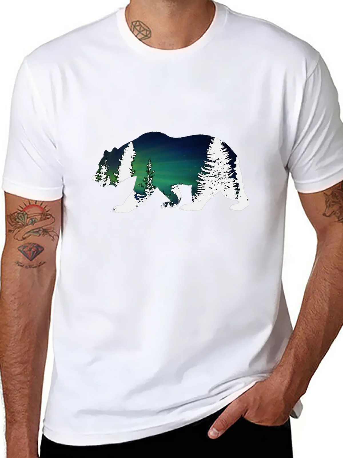 Black Bear Nature T-Shirt product image 6