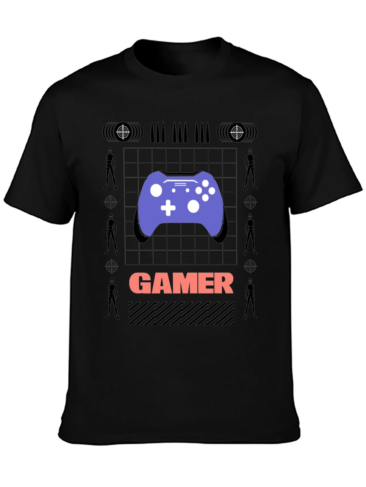 Gamer T-Shirt - Console Controller Design product image 3