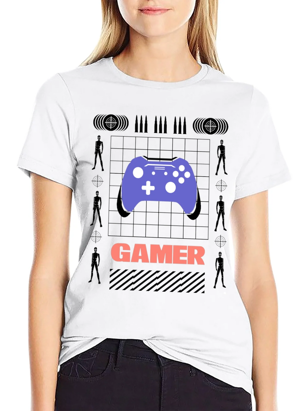 Gamer T-Shirt - Console Controller Design product image 8