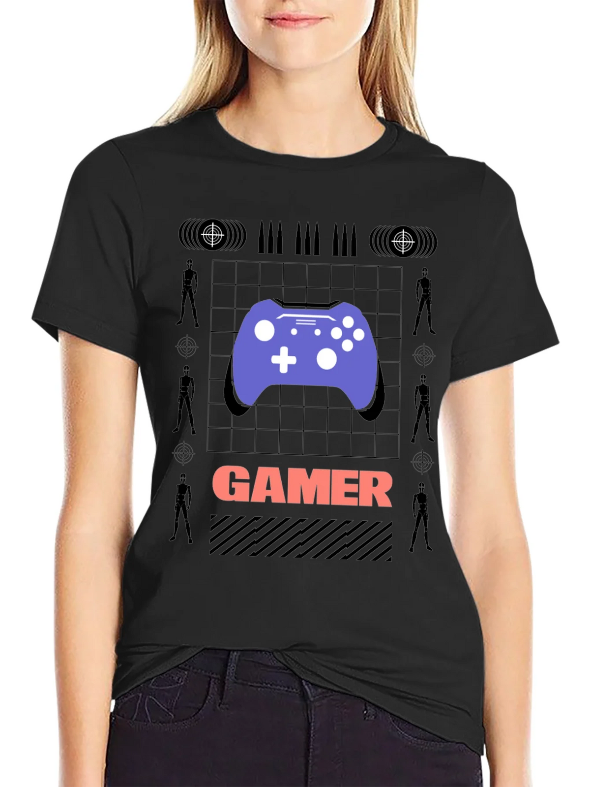 Gamer T-Shirt - Console Controller Design product image 2