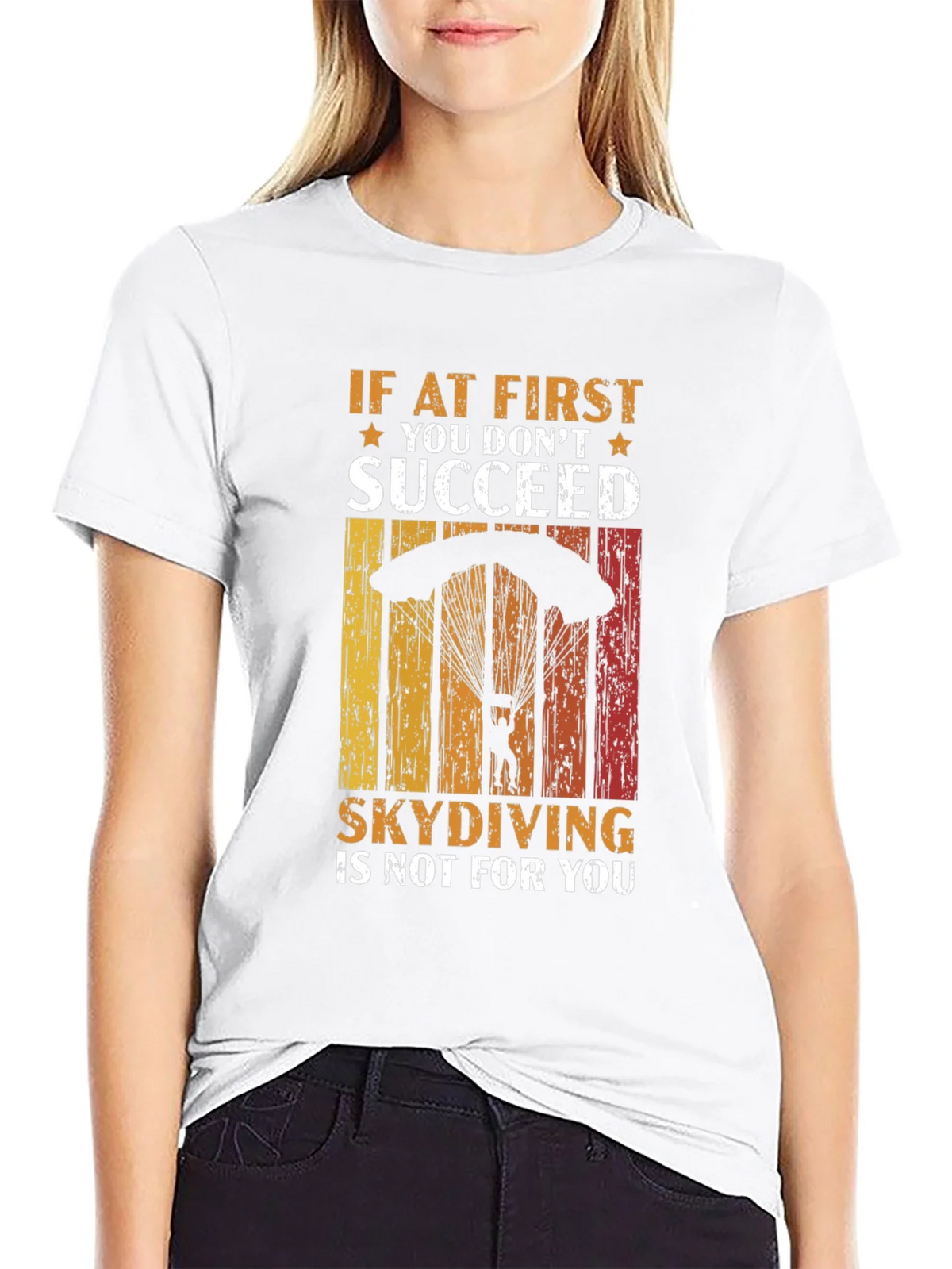 Skydiving T-Shirt - If At First You Dont Succeed product image 8