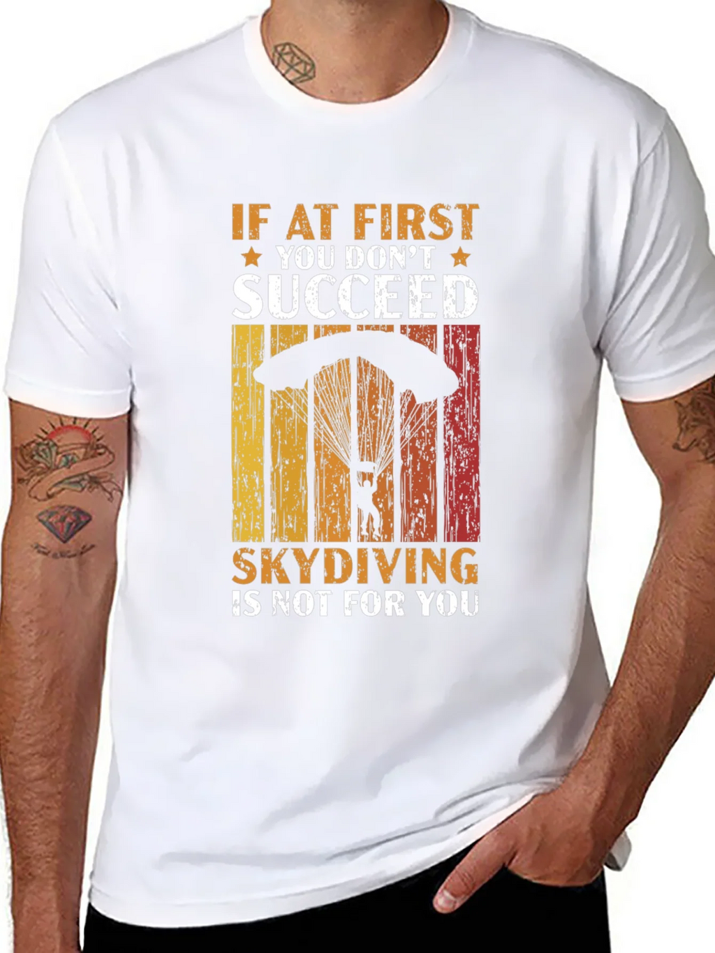 Skydiving T-Shirt - If At First You Dont Succeed product image 7