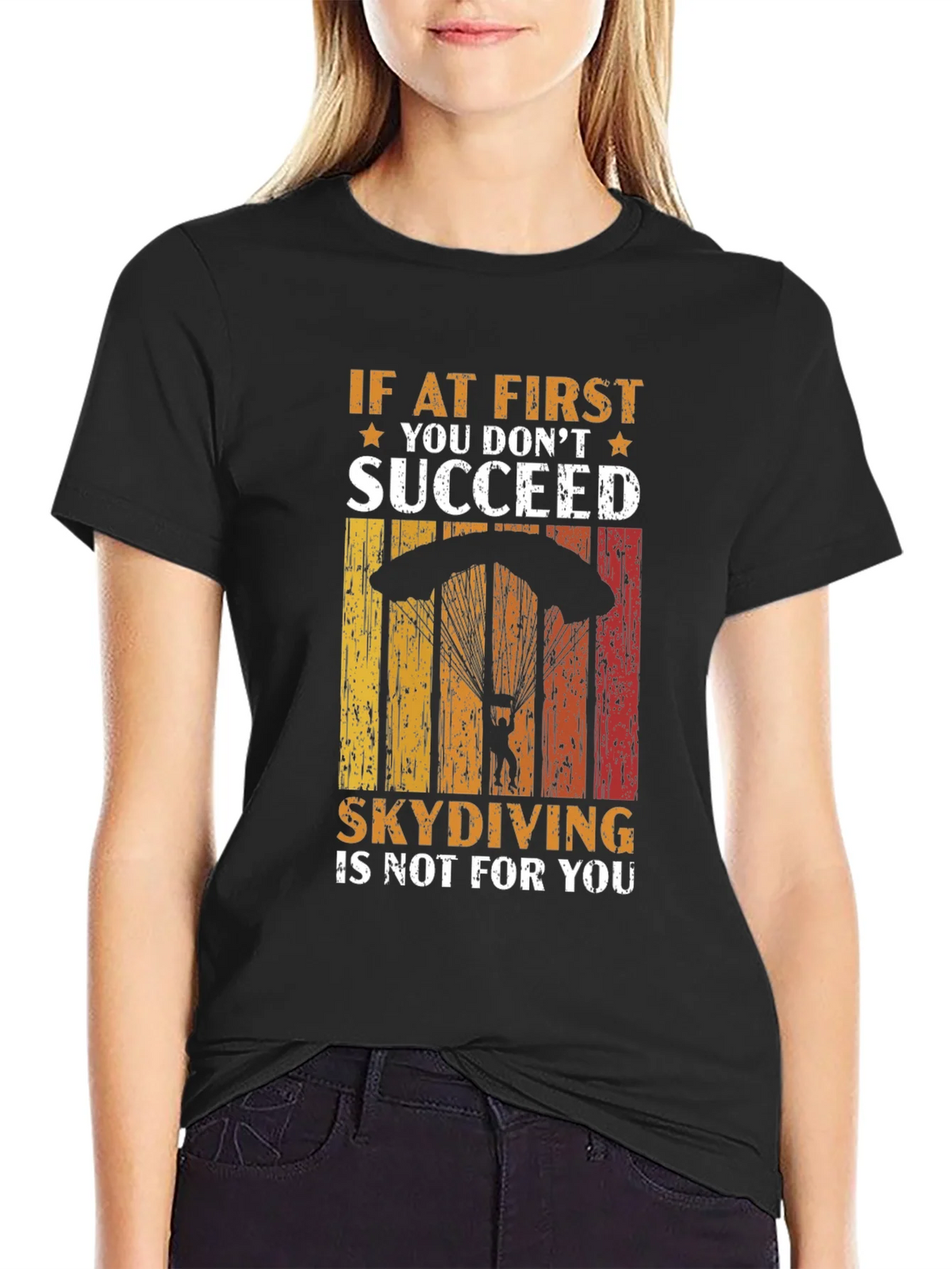 Skydiving T-Shirt - If At First You Dont Succeed product image 2