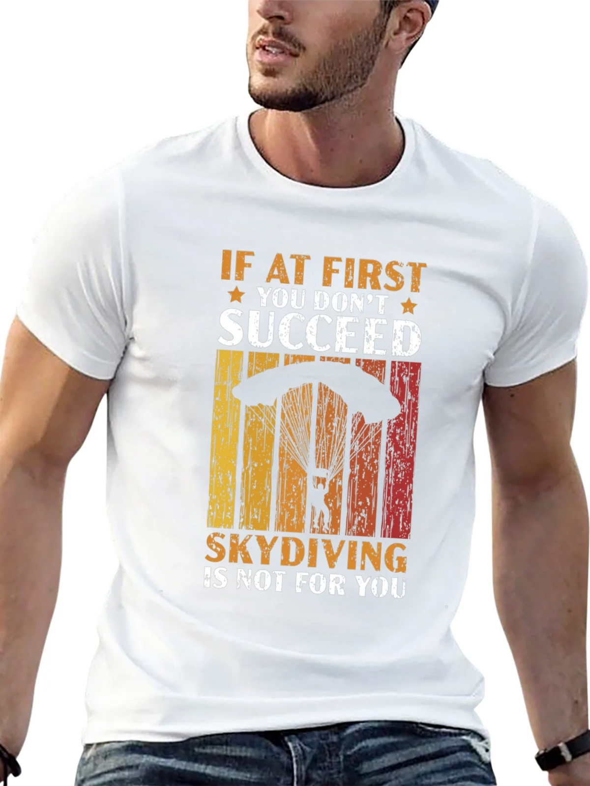 Skydiving T-Shirt - If At First You Dont Succeed product image 12