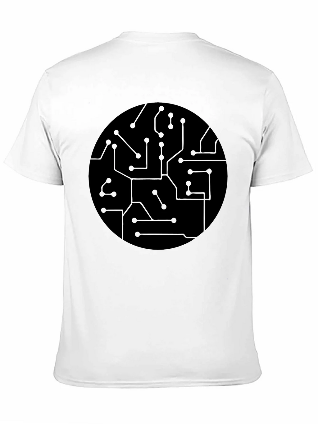 Circuit Board Graphic Black T-Shirt product image 10