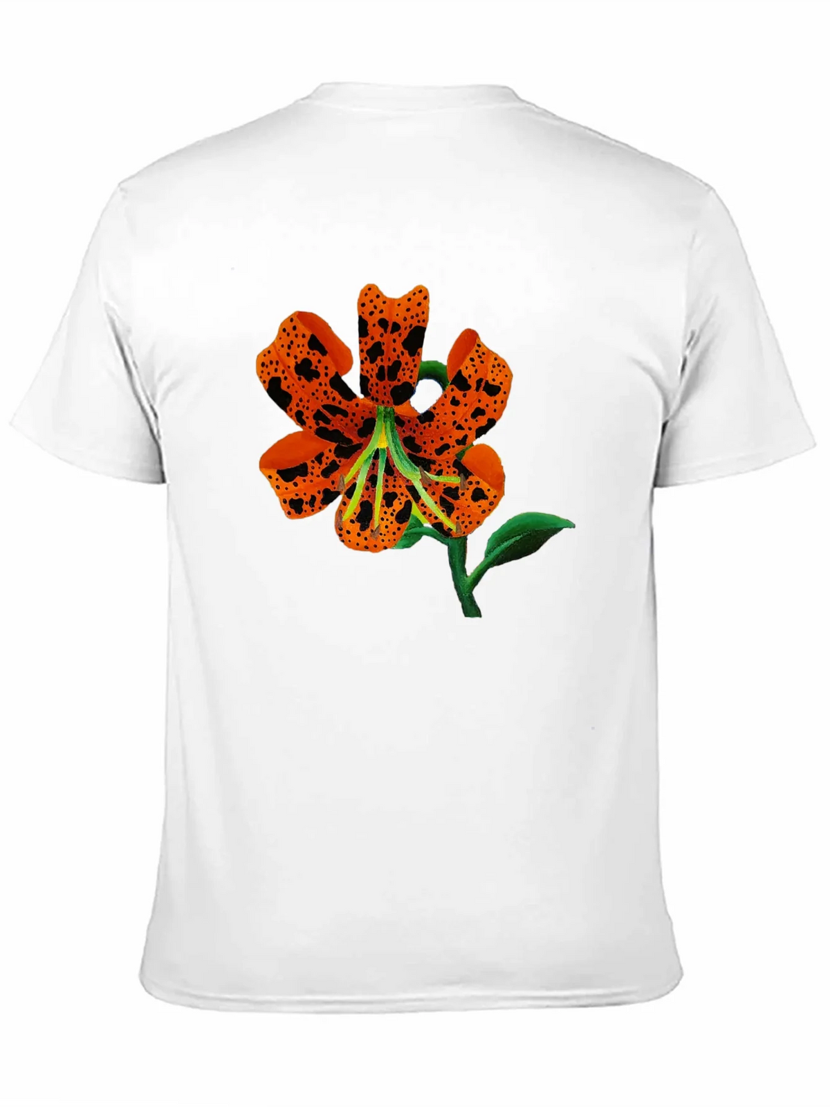 Tiger Lily Graphic Black T-Shirt product image 5