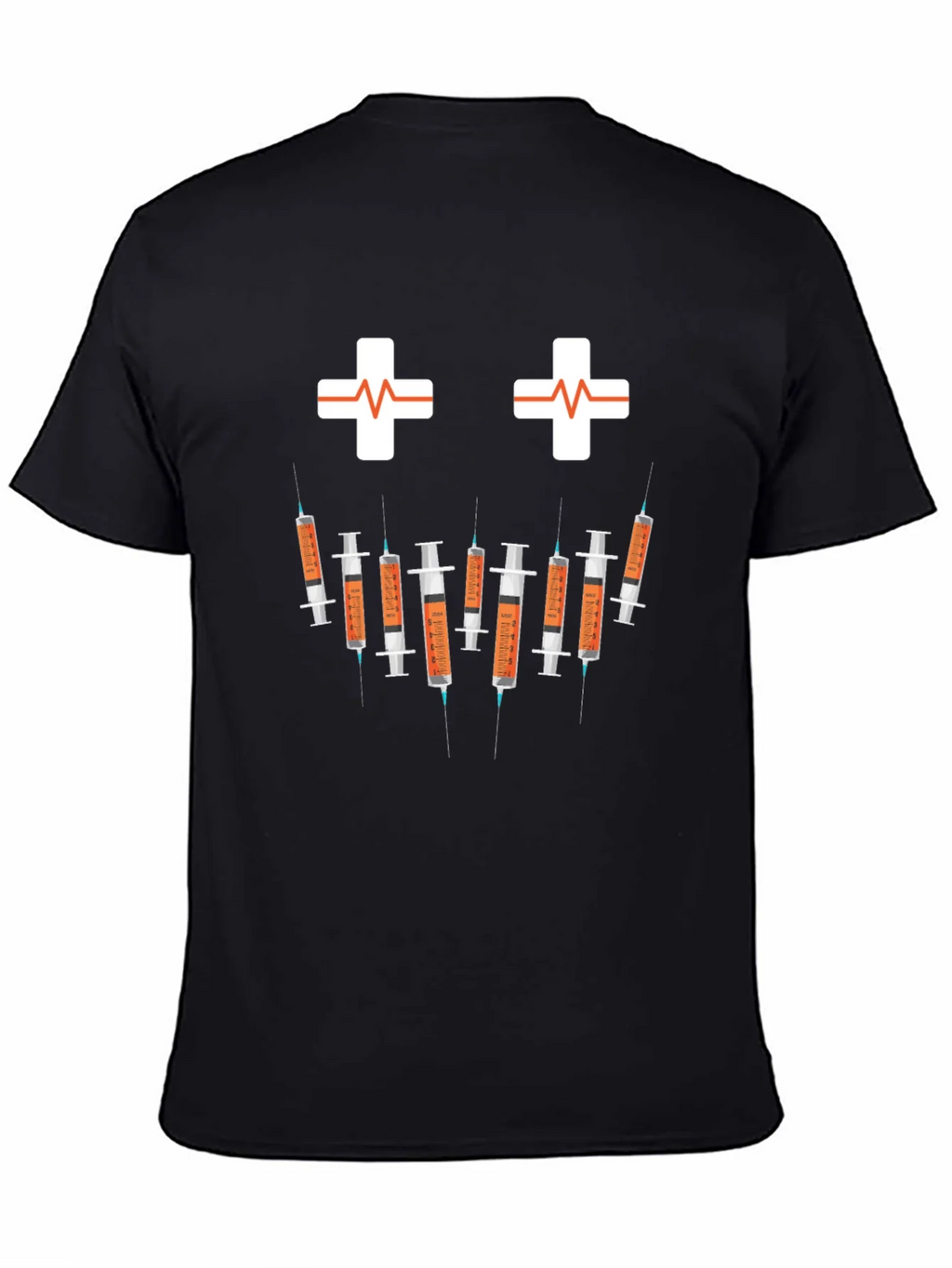 Humorous Nurse/Doctor Syringe Graphic T-Shirt product image 4