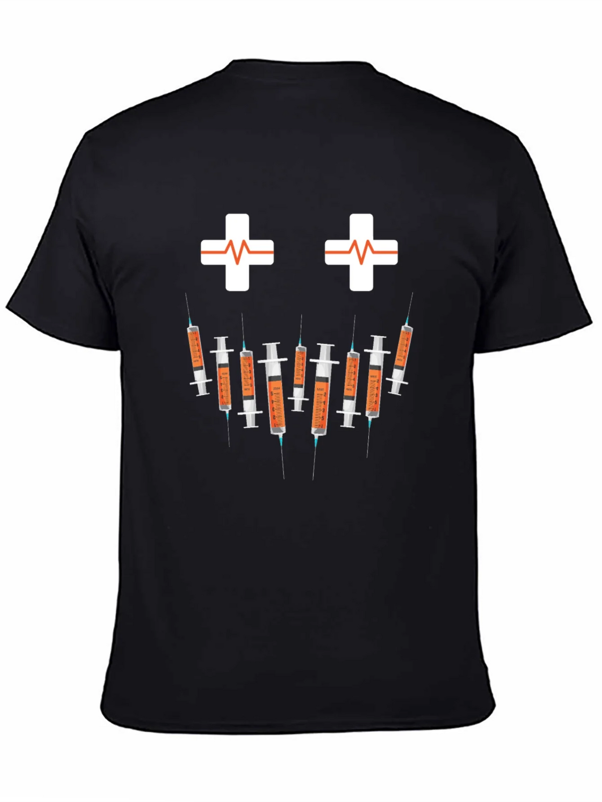 Humorous Nurse/Doctor Syringe Graphic T-Shirt product image 4