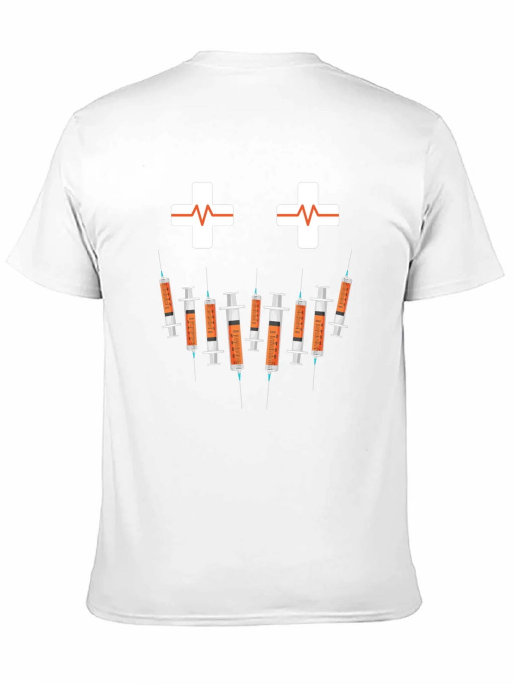 Humorous Nurse/Doctor Syringe Graphic T-Shirt product image 10