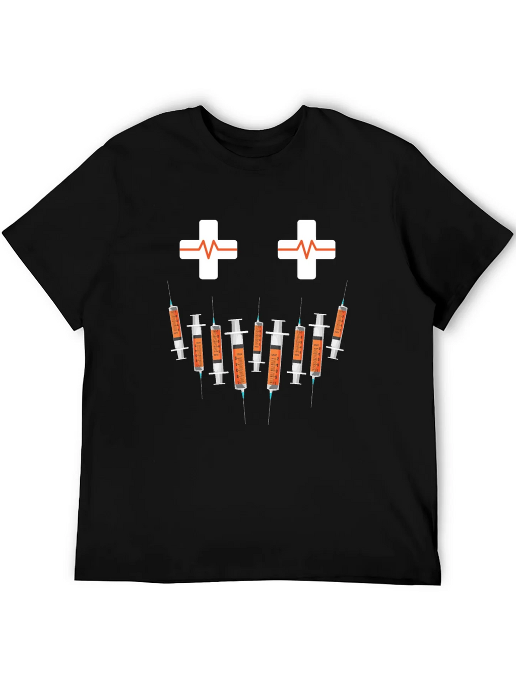 Humorous Nurse/Doctor Syringe Graphic T-Shirt product image 5