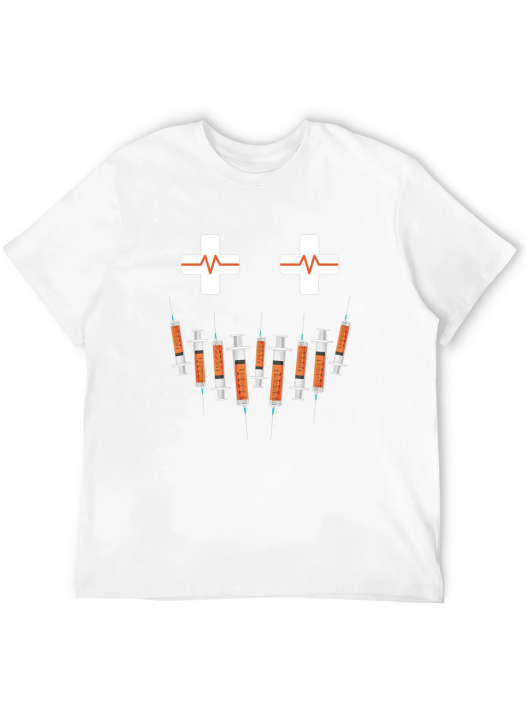 Humorous Nurse/Doctor Syringe Graphic T-Shirt product image 11