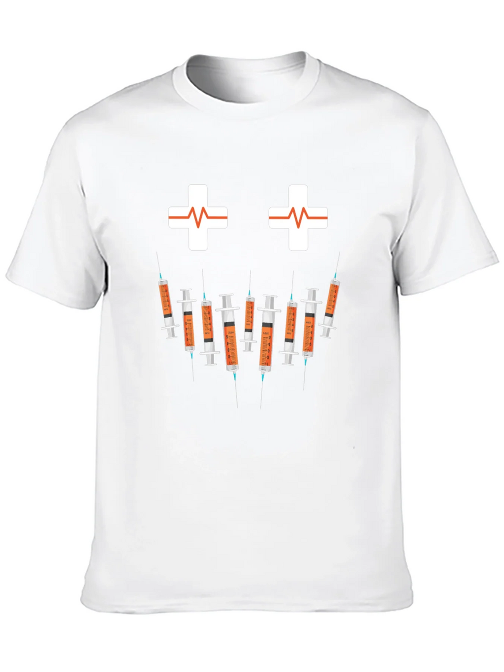 Humorous Nurse/Doctor Syringe Graphic T-Shirt product image 9