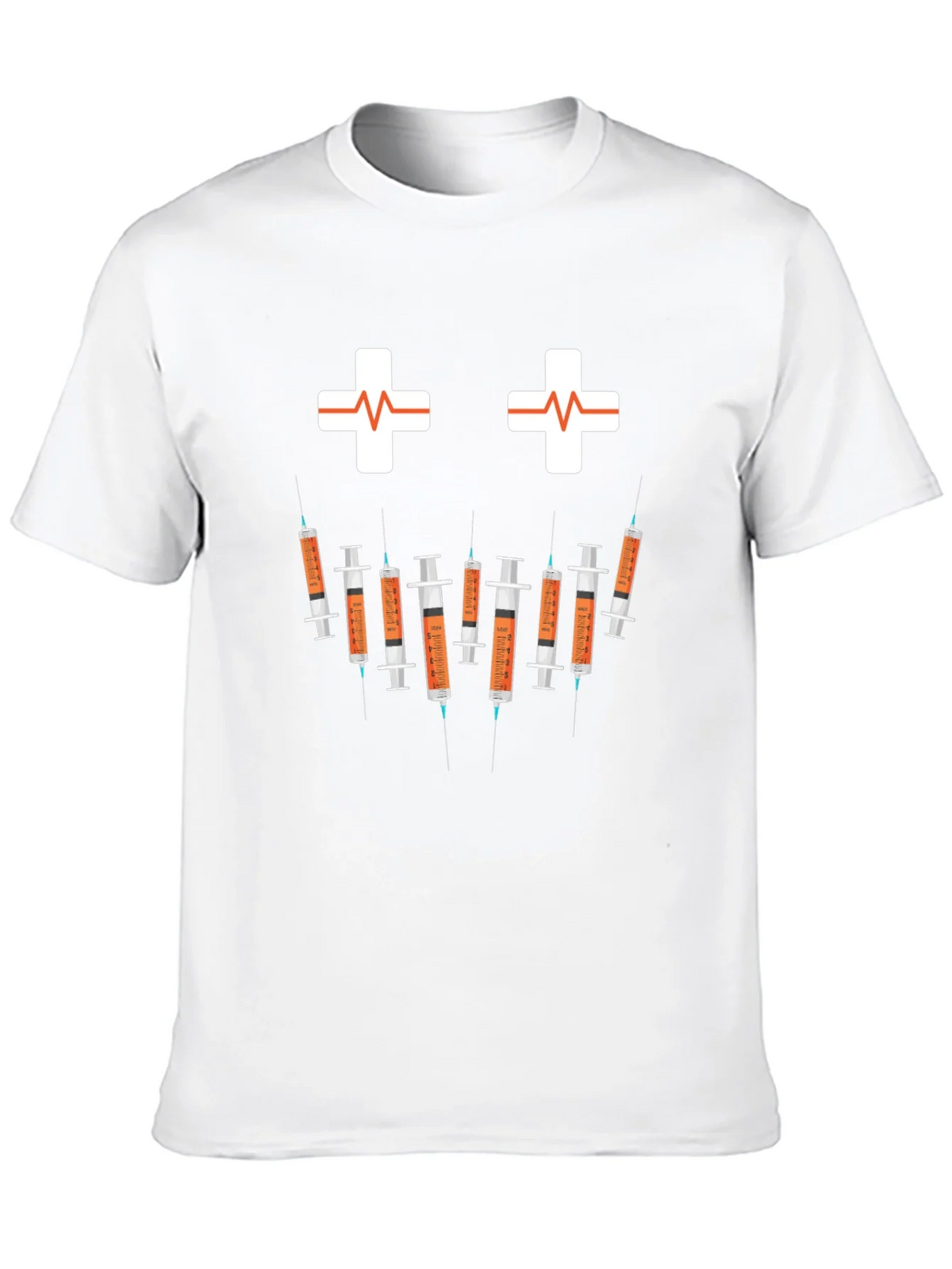 Humorous Nurse/Doctor Syringe Graphic T-Shirt product image 9