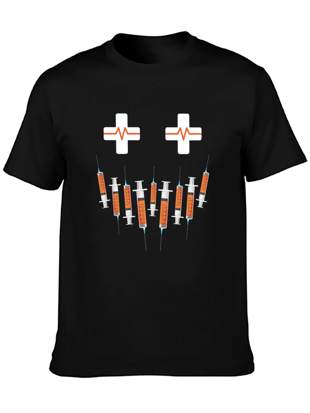 Humorous Nurse/Doctor Syringe Graphic T-Shirt product image 3