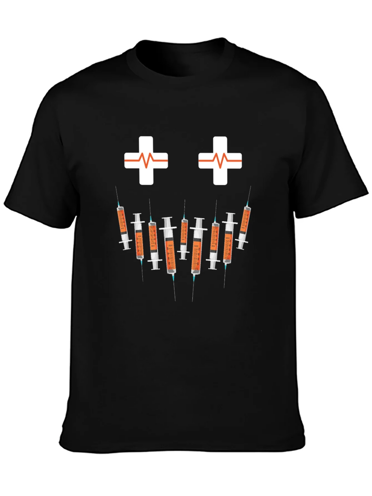 Humorous Nurse/Doctor Syringe Graphic T-Shirt product image 3