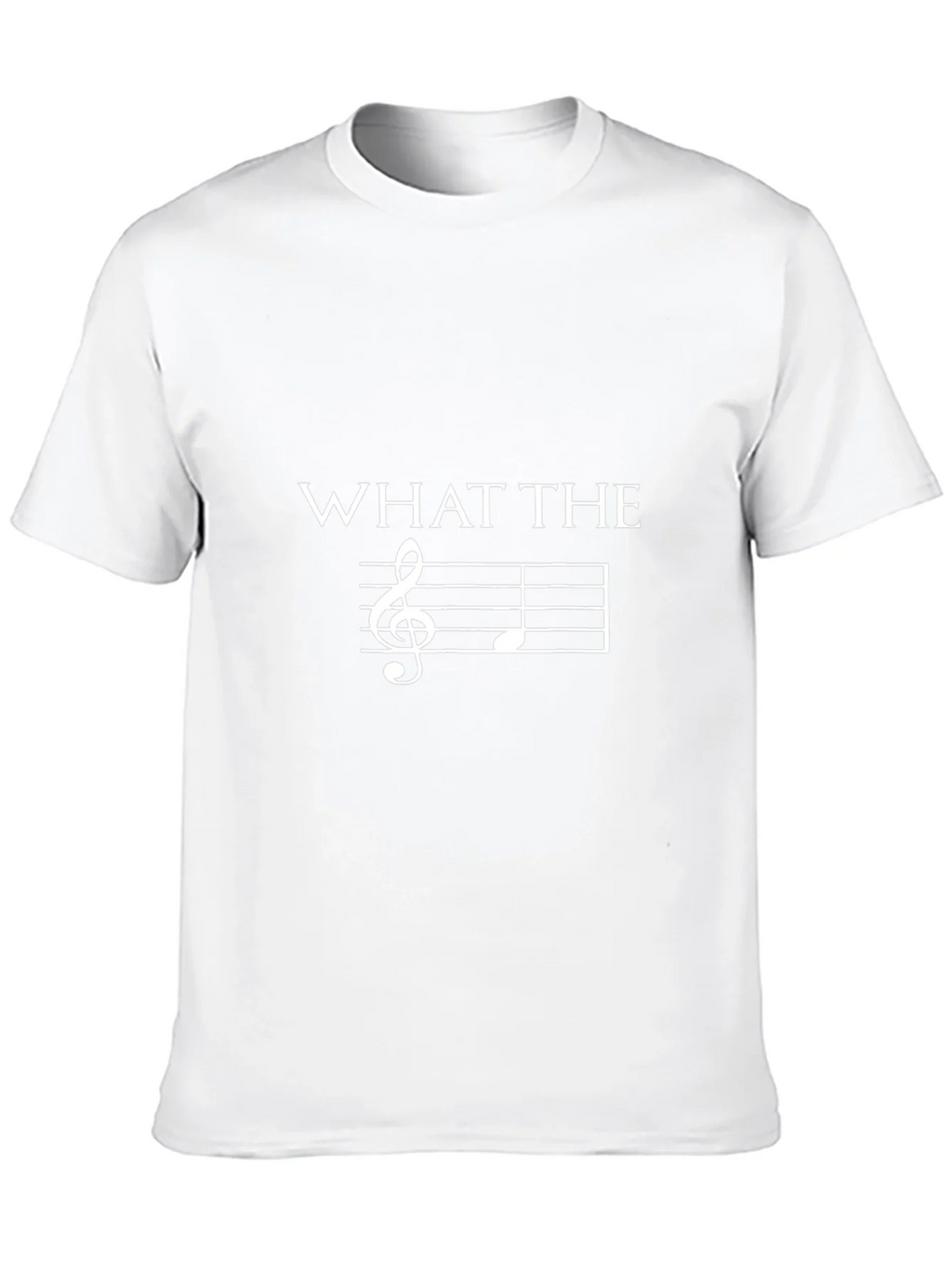 What The Note Music T-Shirt product image 9