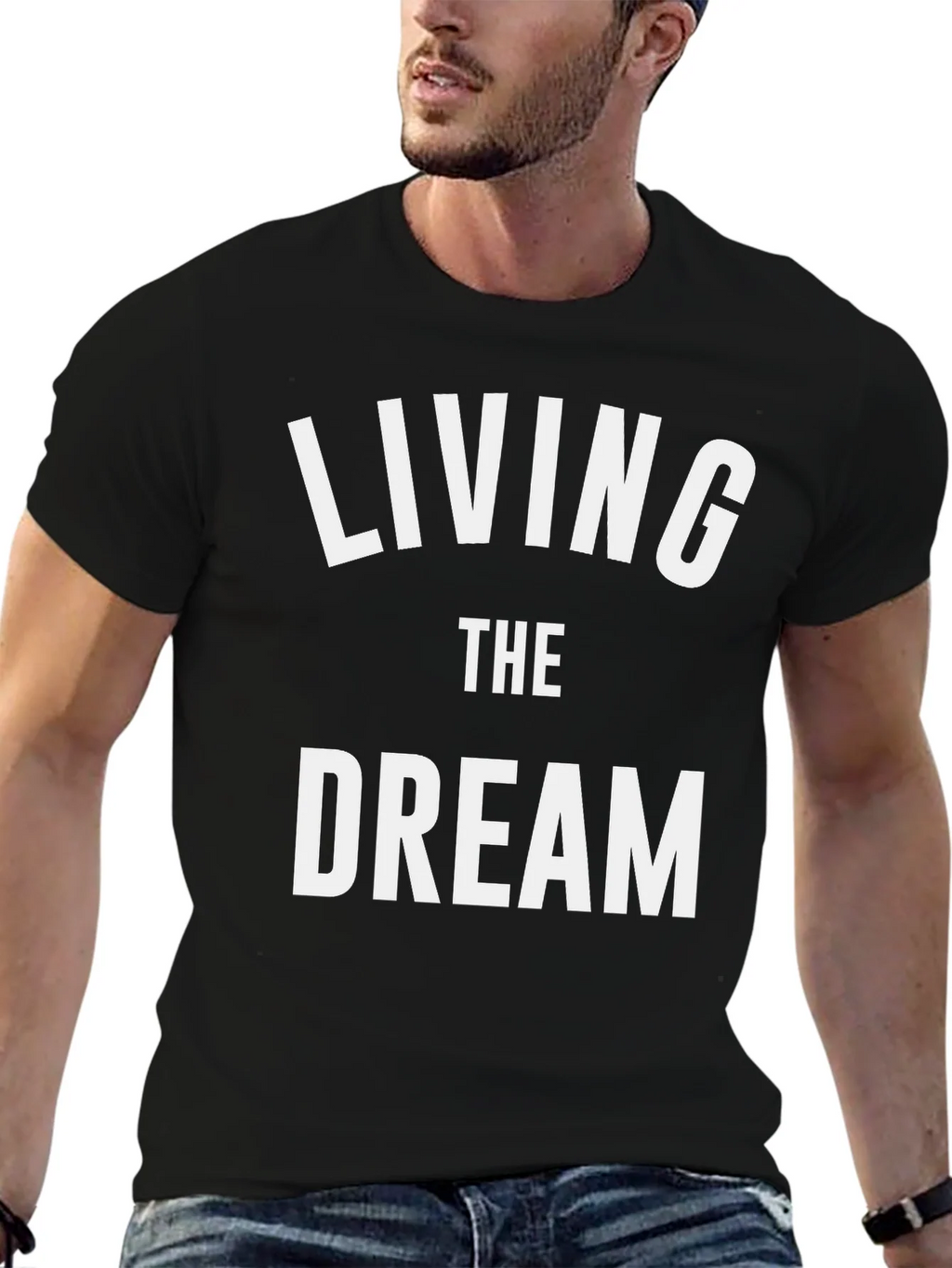 Living The Dream Graphic Tee Shirt product image 6