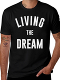 Living The Dream Graphic Tee Shirt product image 1