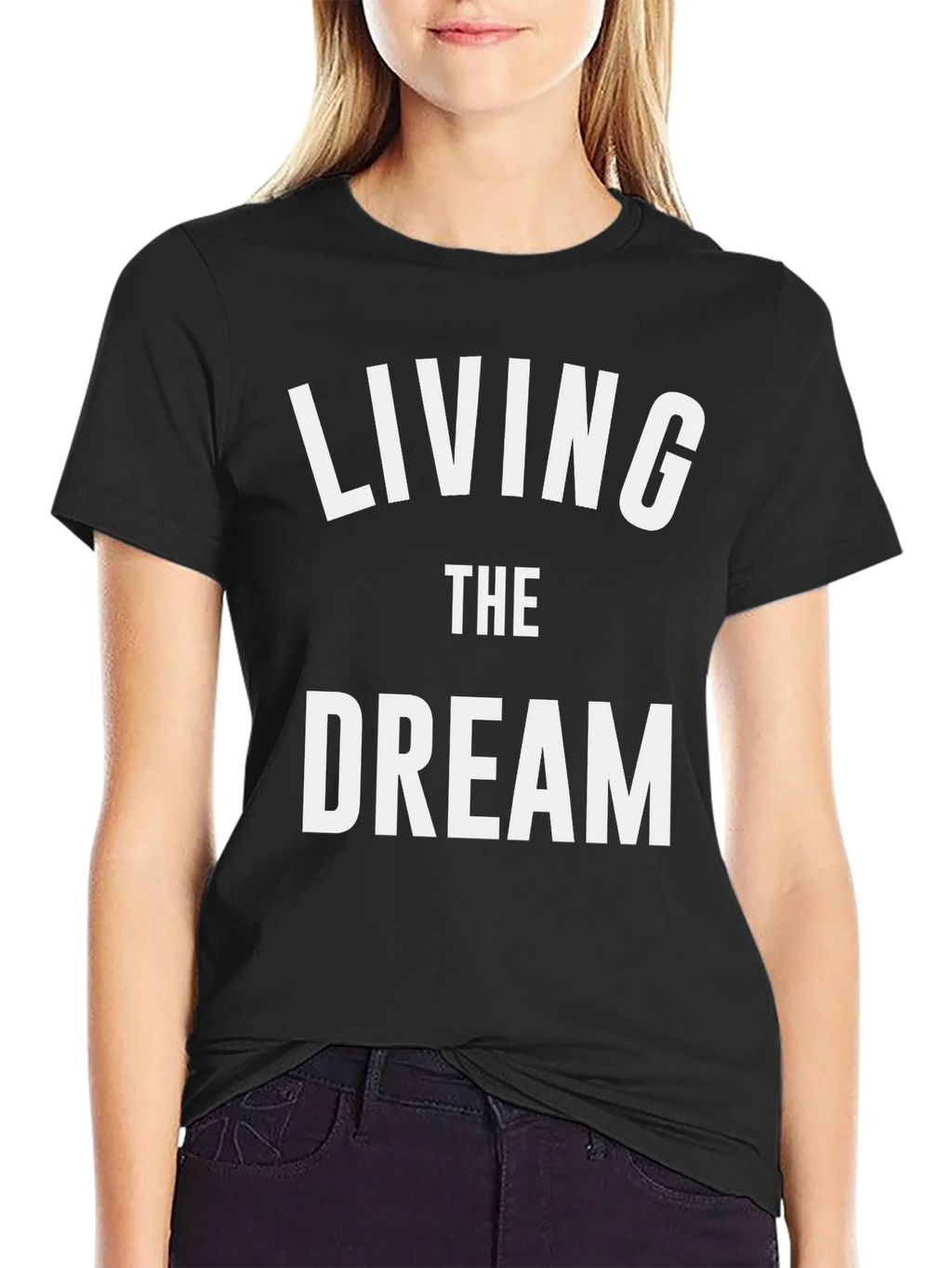 Living The Dream Graphic Tee Shirt product image 2